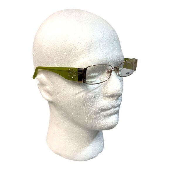 Fendi Designer Eyeglasses Frames Olive Green Made Italy Original Case F923 135 - Picture 2 of 7